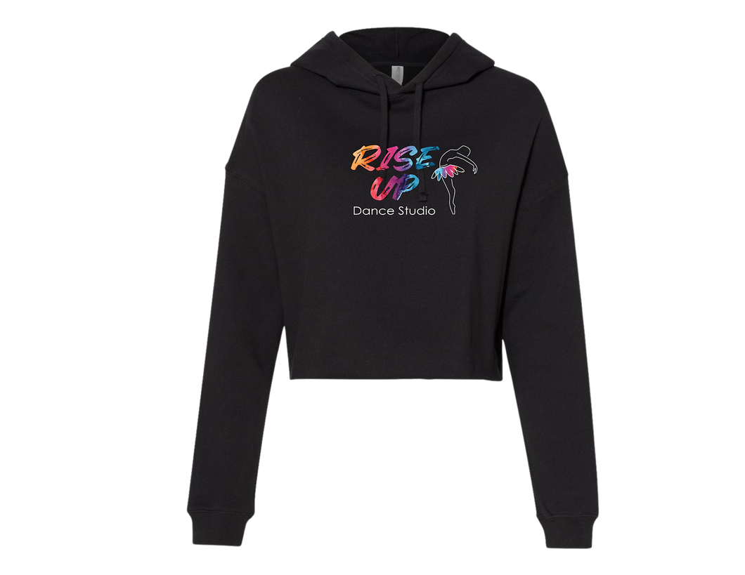 Rise Up Dance Studio Cropped Hoodie