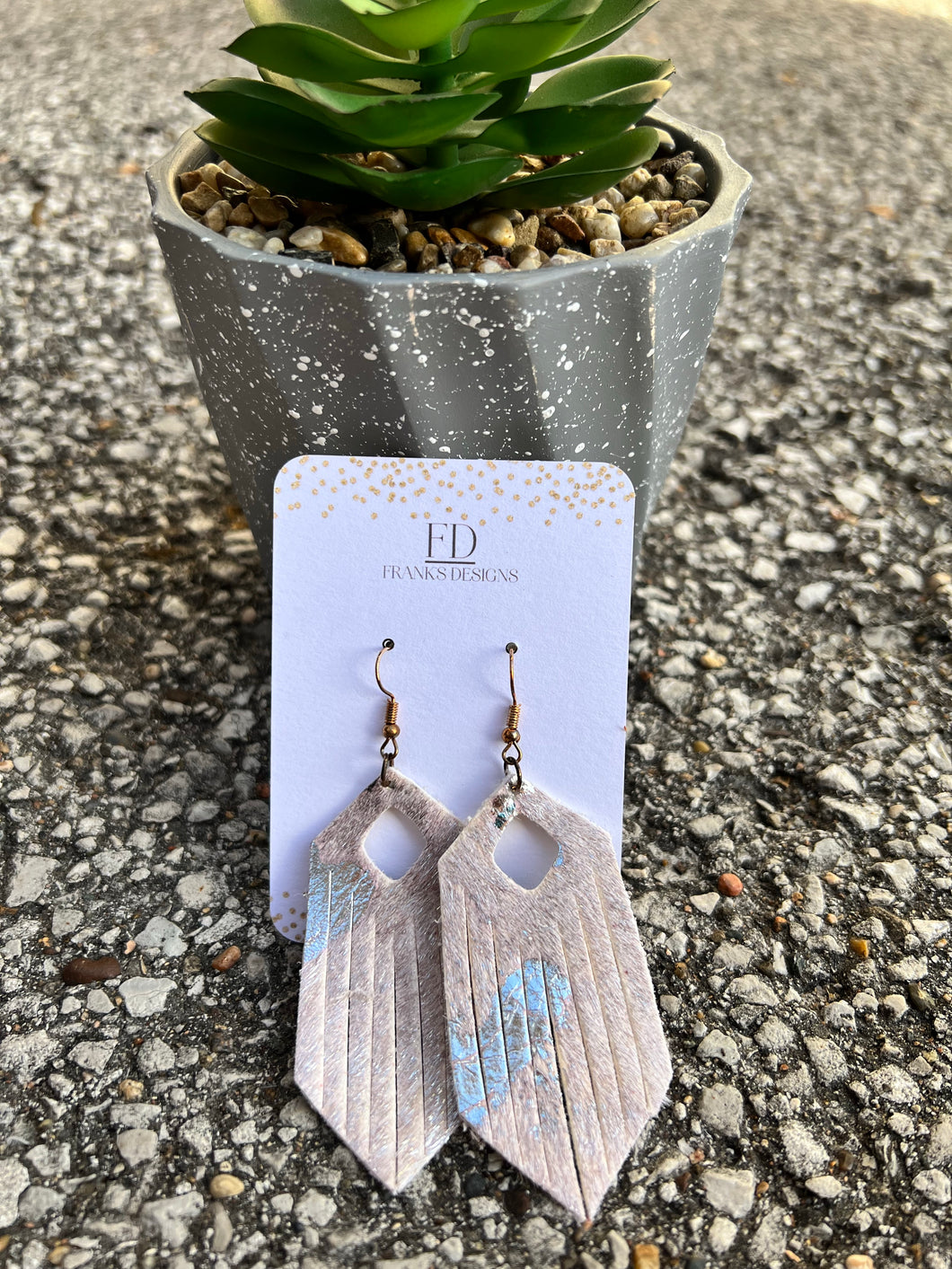 Silver Dot Earrings